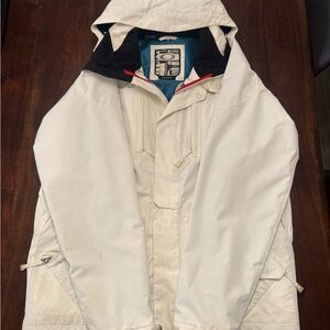 Oakley Insulated Ski Jacket L – White Resort Snowboard Jacket w/ Thinsulate